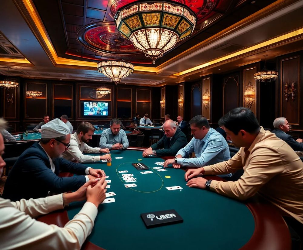 HHpoker网页 游戏界面